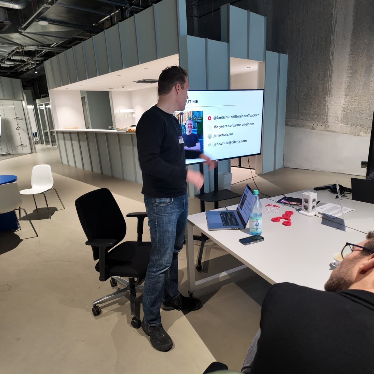 n8n Workshop at Delta Campus Berlin - Participants learning